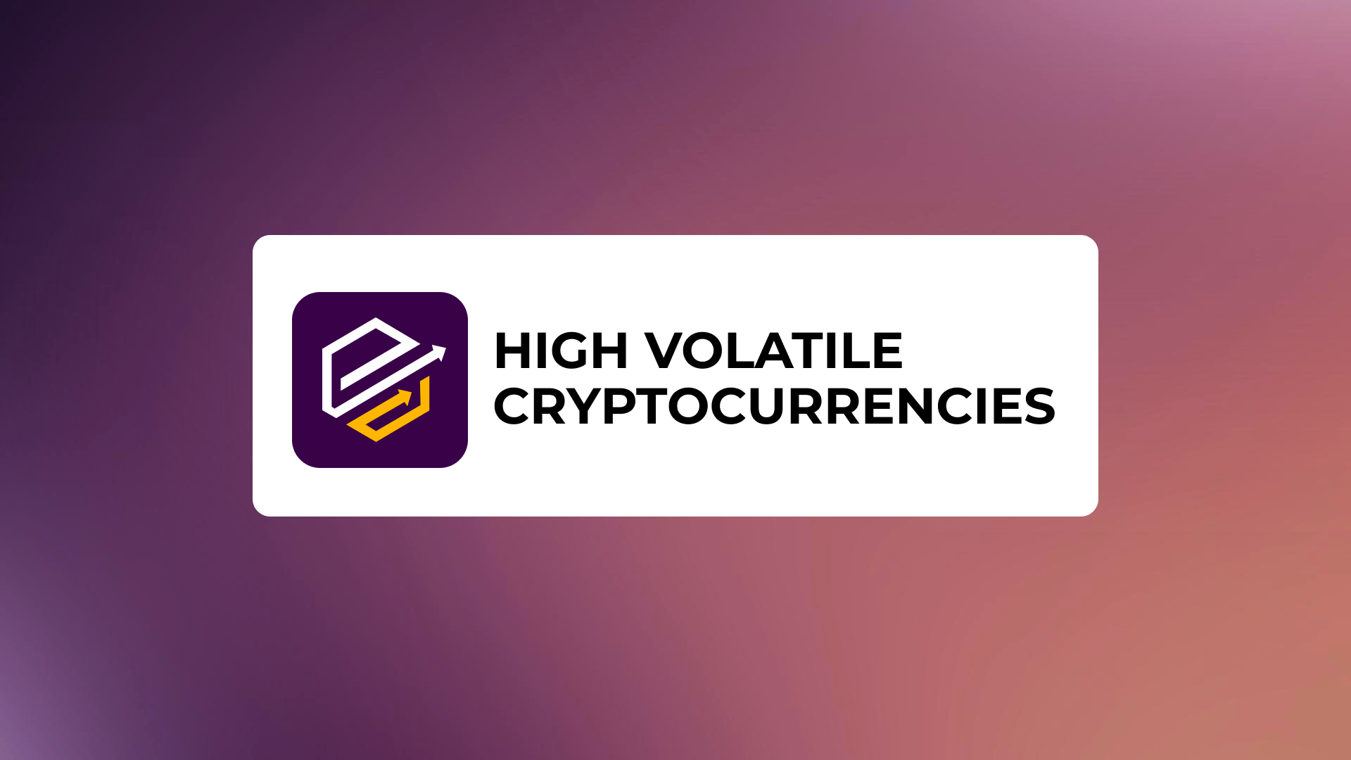 Cryptocurrencies with the highest volatility: how to profit from it?