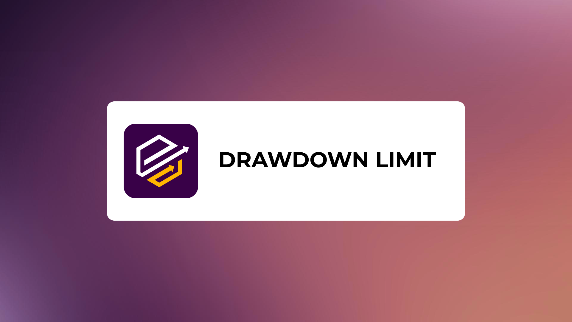 How the Maximum Drawdown Limit Works on the TradeLink Marketplace