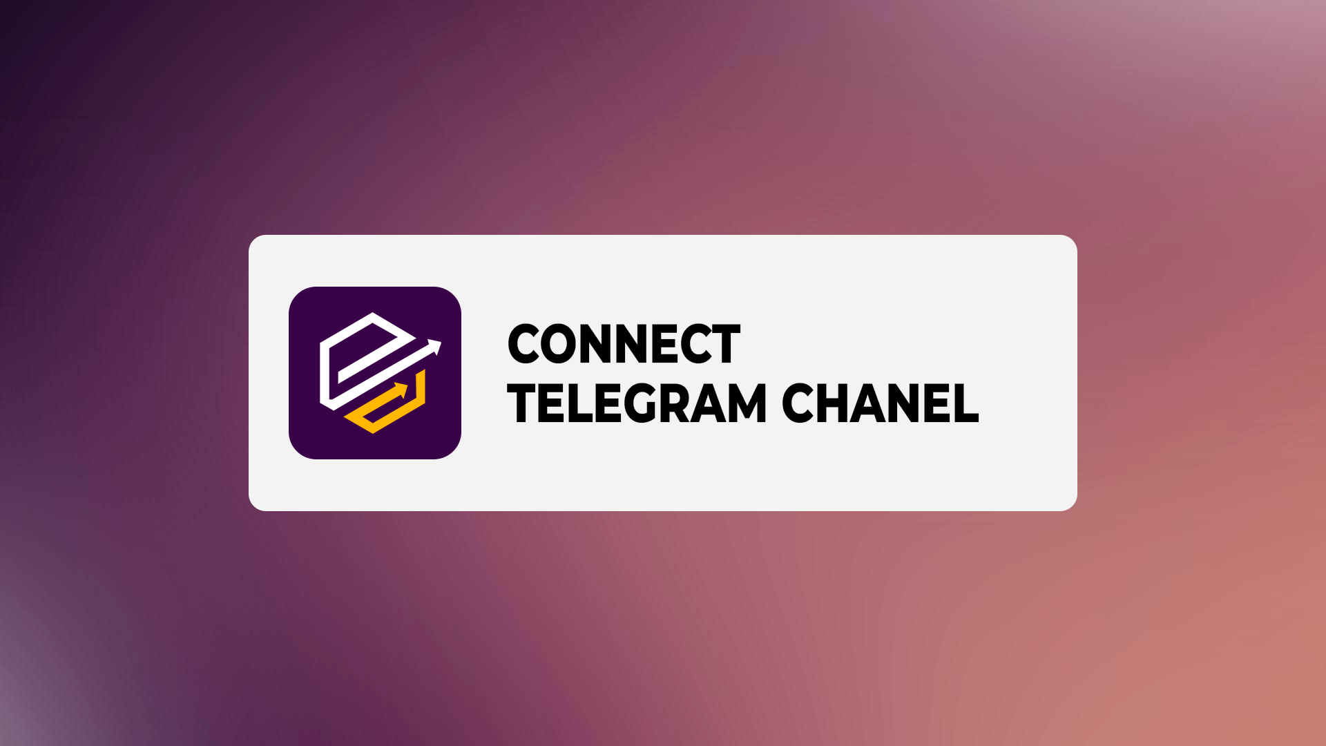 What is Feed? Add telegram channel to your TradeLink profile