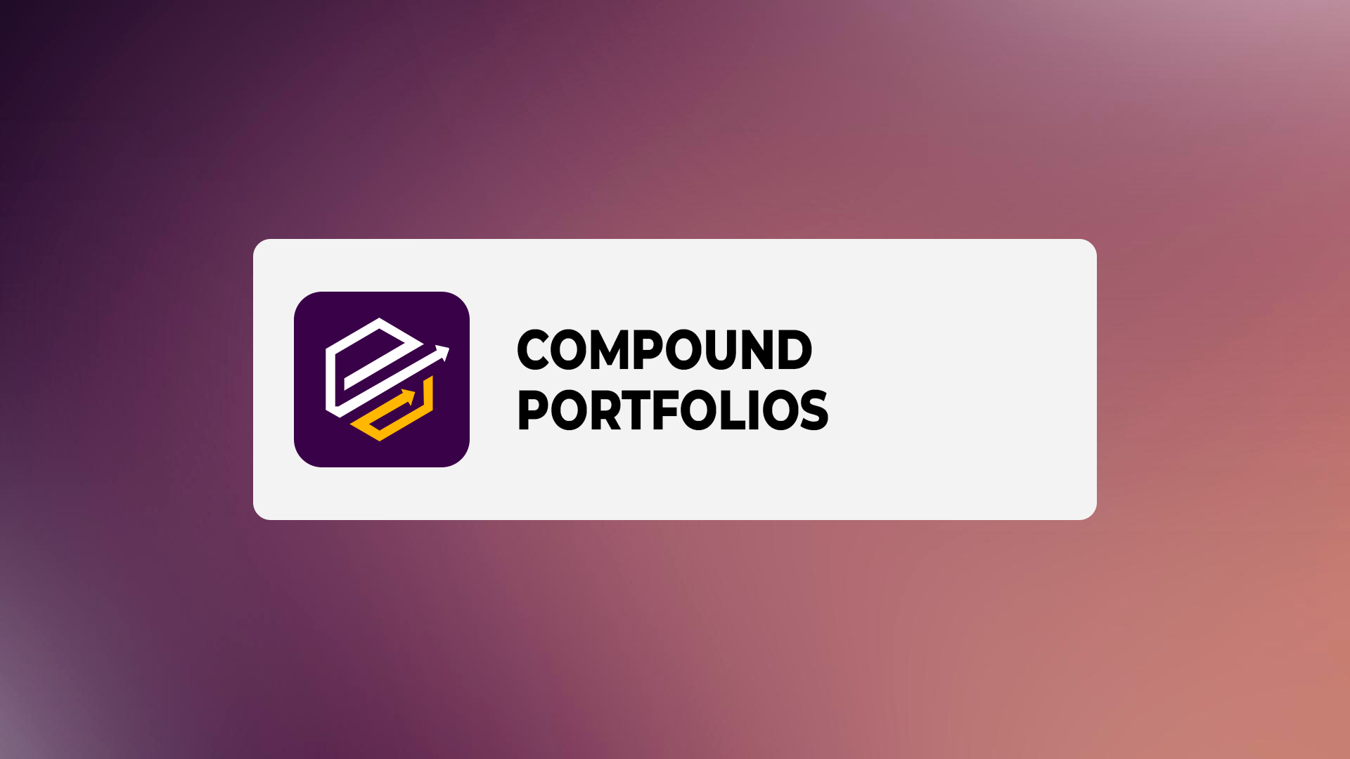 What is Single Exchange Compound Portfolios?