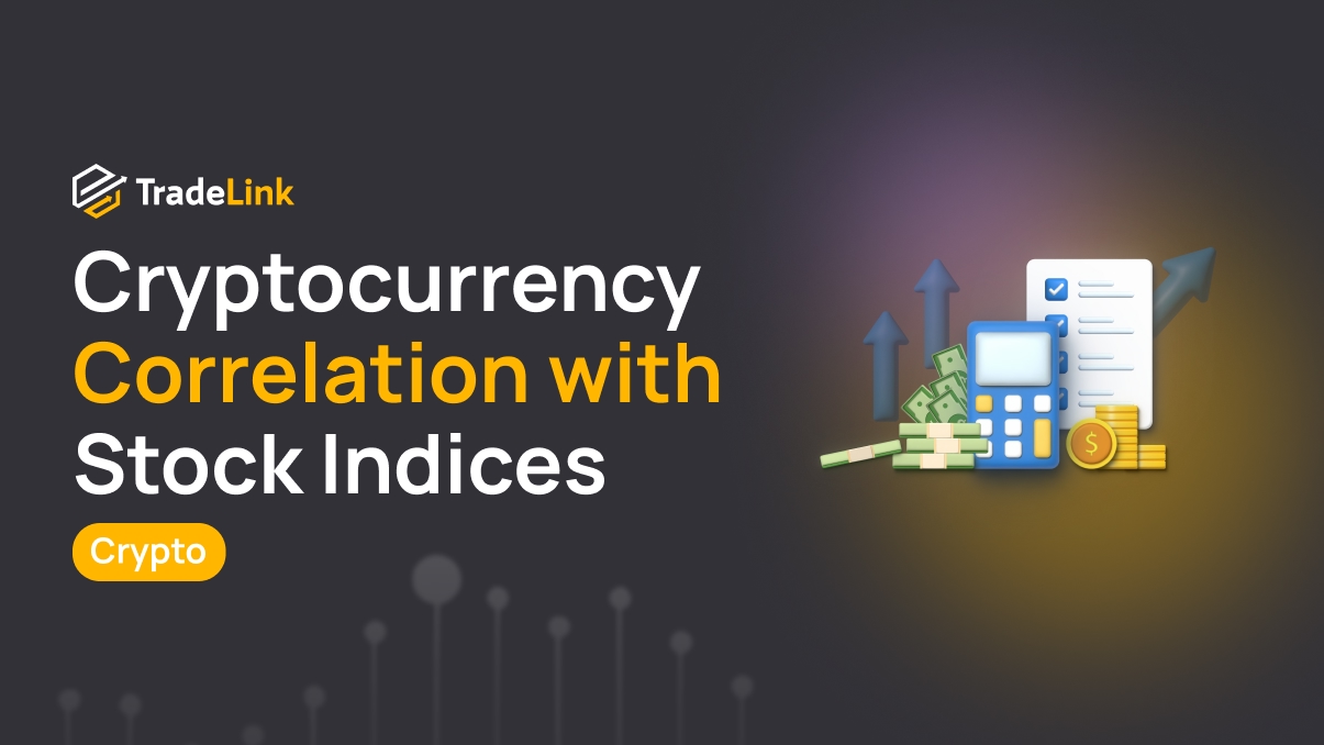 Cryptocurrency Correlation with Stock Indices